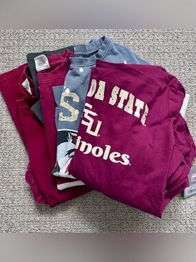 FSU Florida state Seminoles women’s bundle, sz S/M
